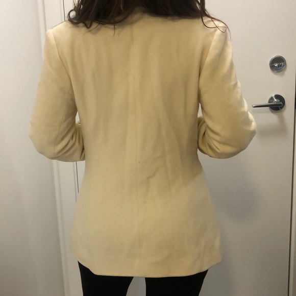 Cream peacoat - Picture 4 of 8